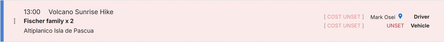 The location icon: this driver shares their position now.